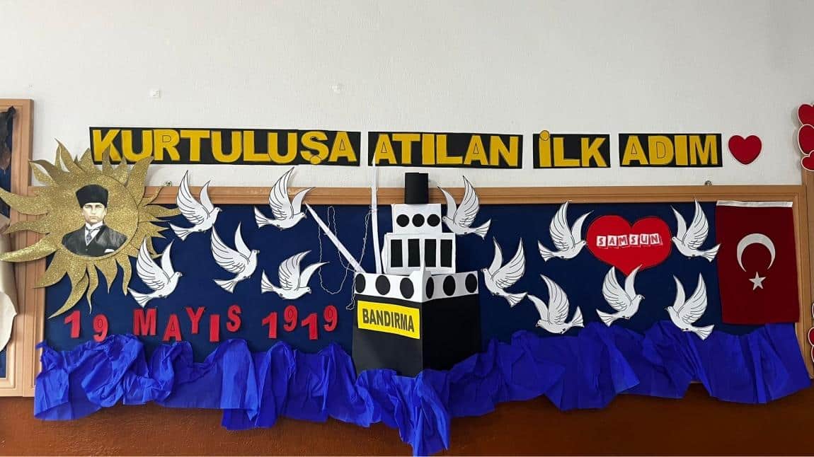 19 Mayıs Atatürk'ü Anma, Gençlik ve Spor Bayramı Panolarımız
